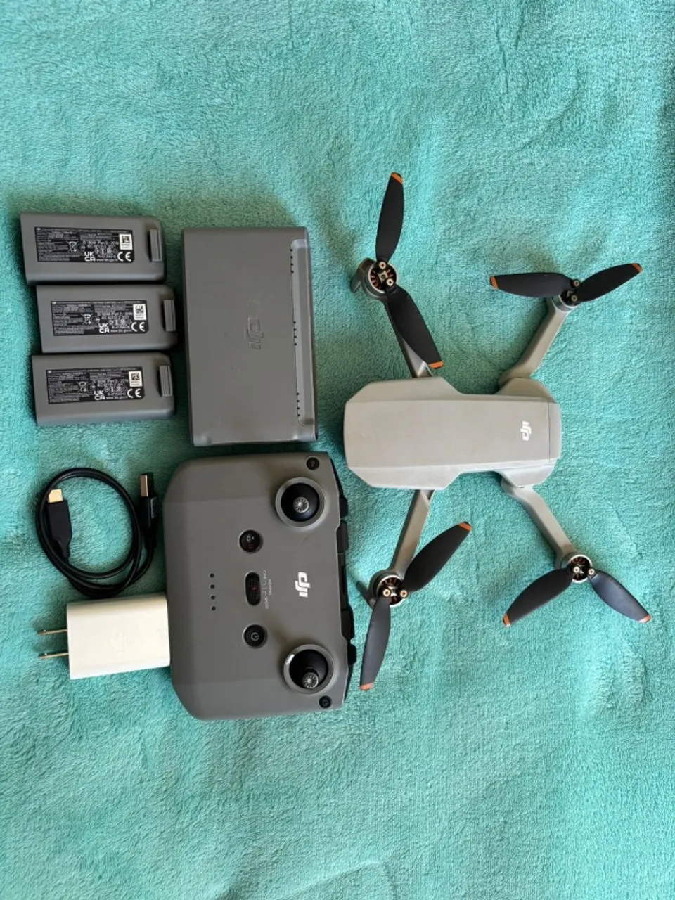 Dji Mini 2 Se Fly More Combo Dji026 Cor Cinza