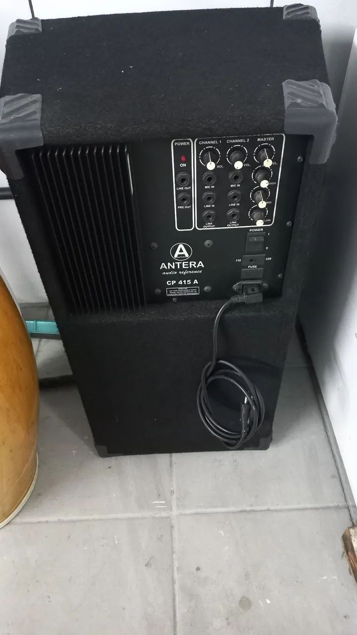 Caixa de som ativa Marca Antera cp 415 de 15 polegadas - Foto 2
