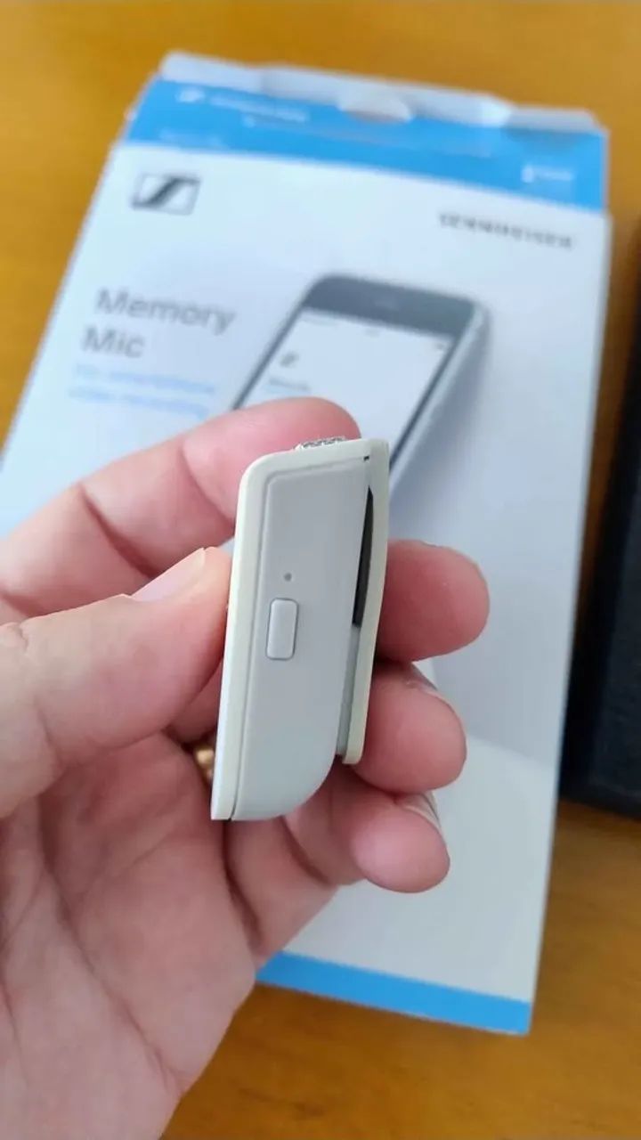 Microfone sem Fio Sennheiser Mic Memory com Bluetooth - Foto 4