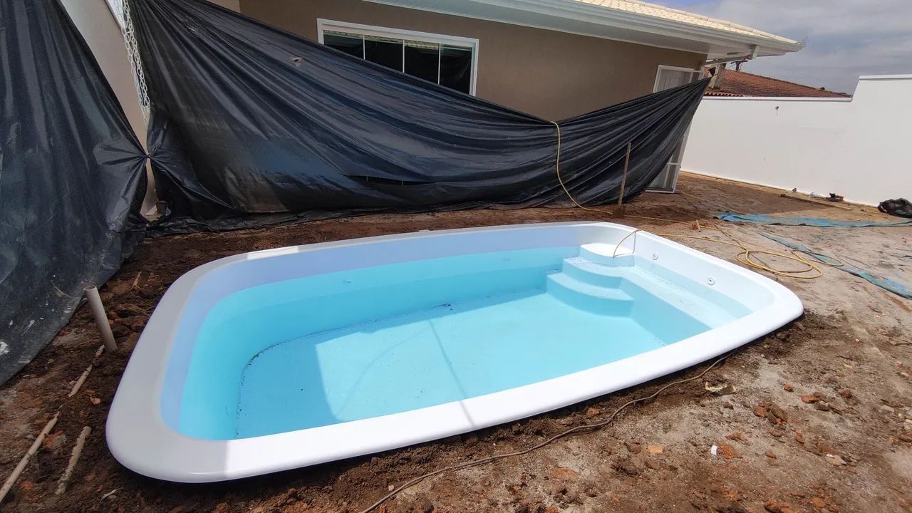 Piscina de fibra  - Foto 6
