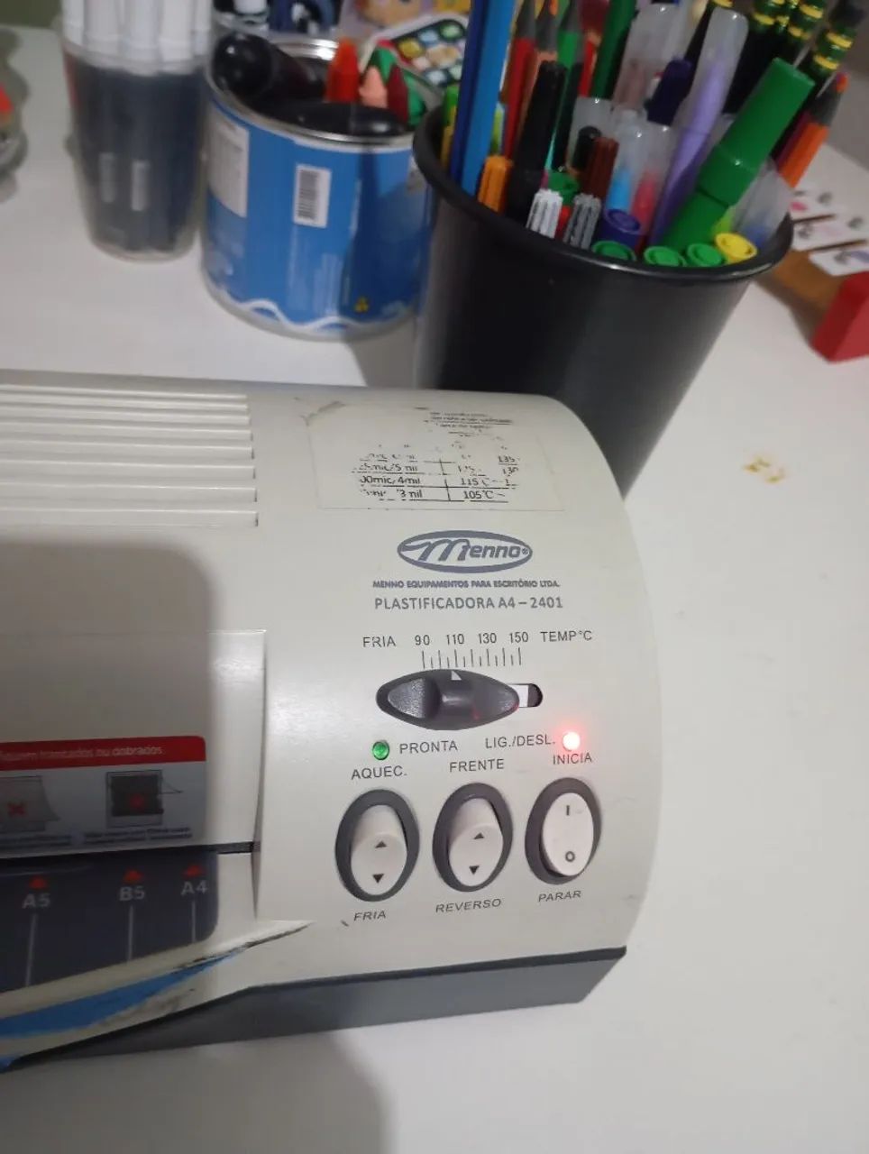 Plastificadora de documentos - Foto 4