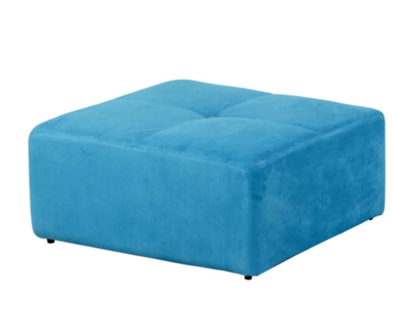 Puff tipo modulo - Turquesa - Tok&Stok 80x80  - Foto 3