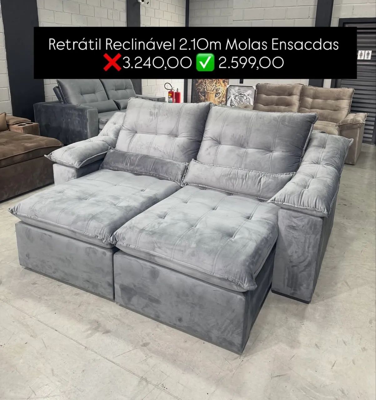 Sofá sem caixa Belize  1,60 mts  - Foto 5