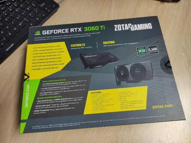 Placa de Vídeo Zotac RTX 3060 TI - Foto 2