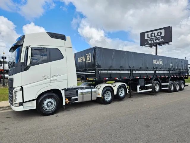 FH 460 6x2 Globetrotter Ano 21 Euro 5 REPASSE + 4 Eixo Guerra 13.5m comp naval sem pneus - Foto 5