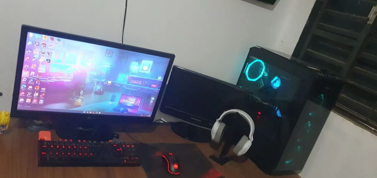 PC Gamer com Iluminação RGB Personalizável - Foto 4
