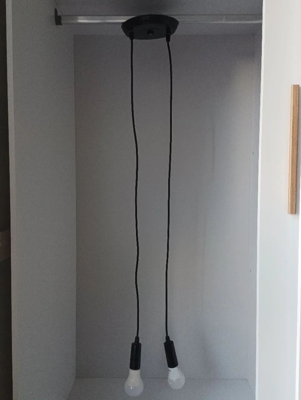 Pendente soquete copinho - duplo