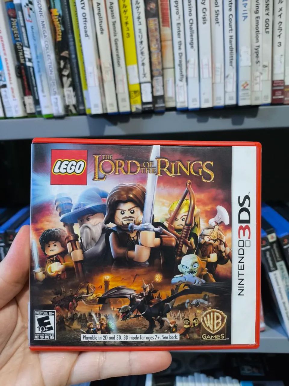 Lego Senhor dos Anéis Nintendo 3ds