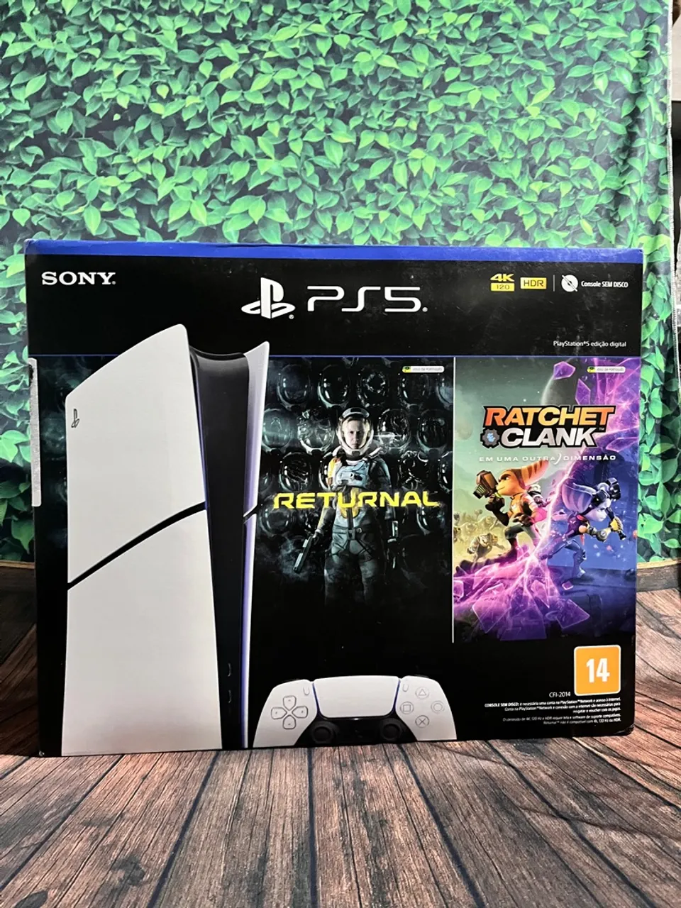 Vende Ps5 Novo 1 ano de garantia