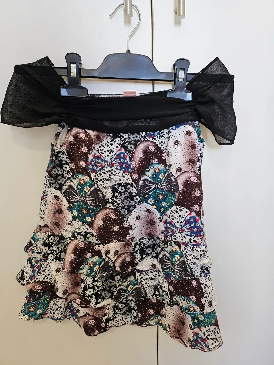 Vestido Infantil Estampado Floral e Laços - Foto 2