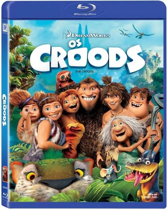 Blu-ray Os Croods Original em perfeito estado. Novo*