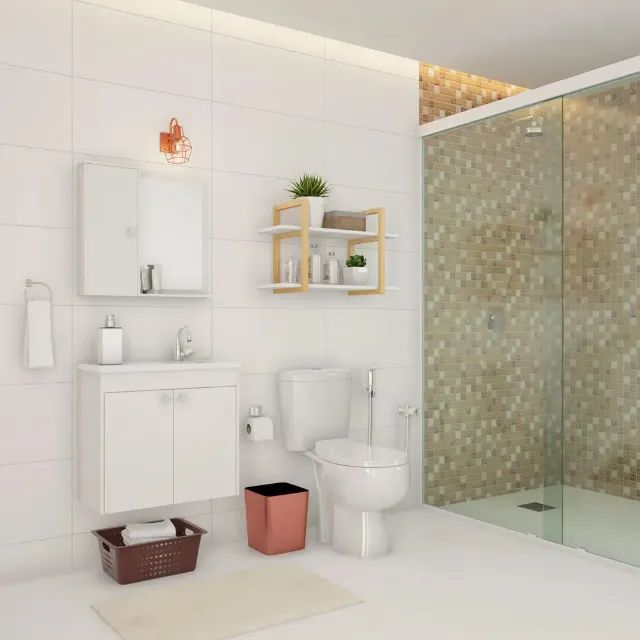 Revestimento Portobello Idea Bianco Line Mate 30x60cm Bold - Foto 3