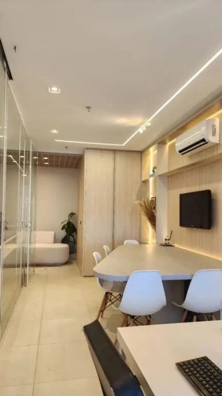 Sala MOBILIADA para Locação, 2 Vaga, 50M², Gleba Palhano, Londrina - PR | Atsushi Yoshii T