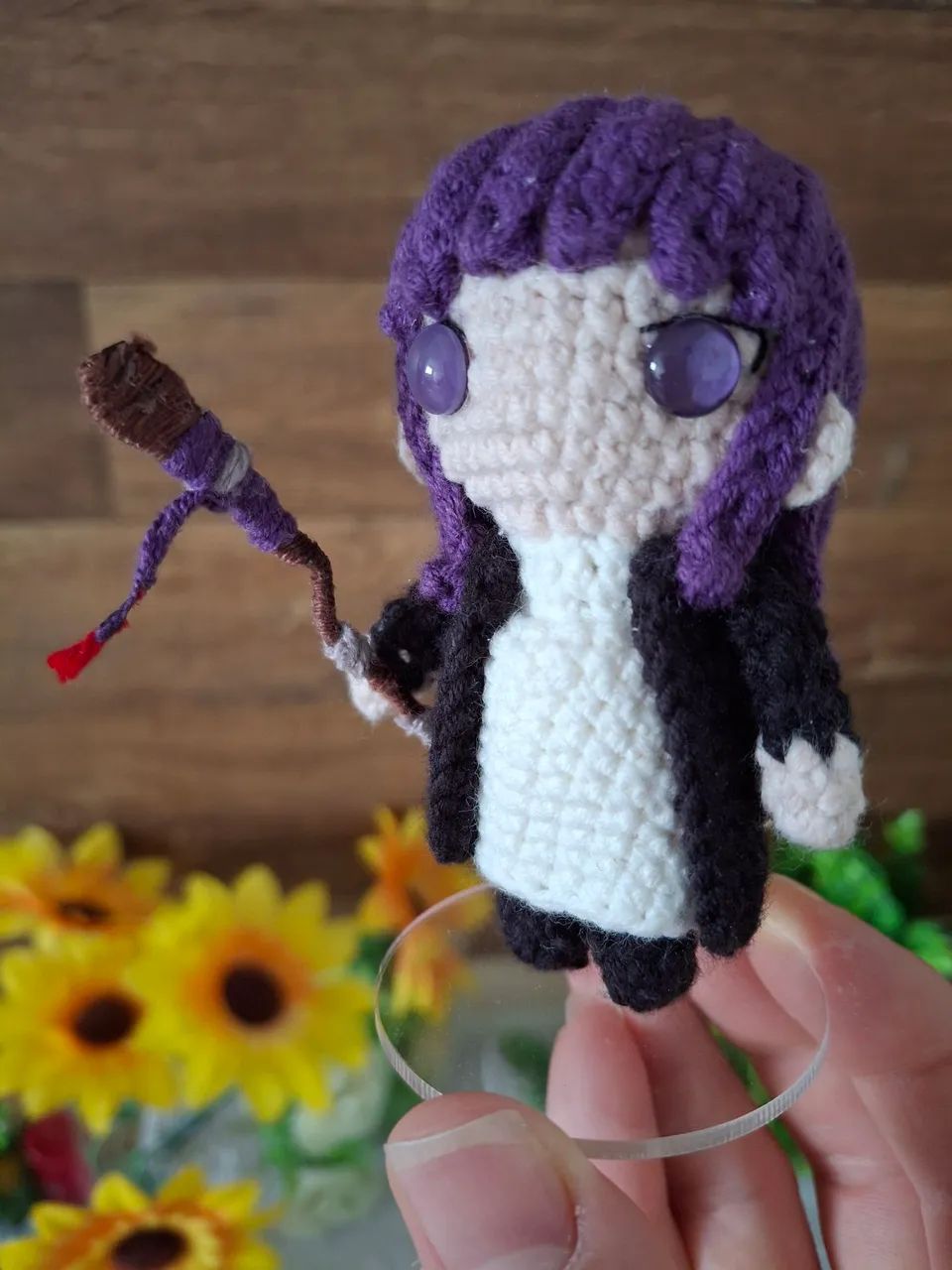 Fern - Sousou no Frieren Amigurumi - Foto 4