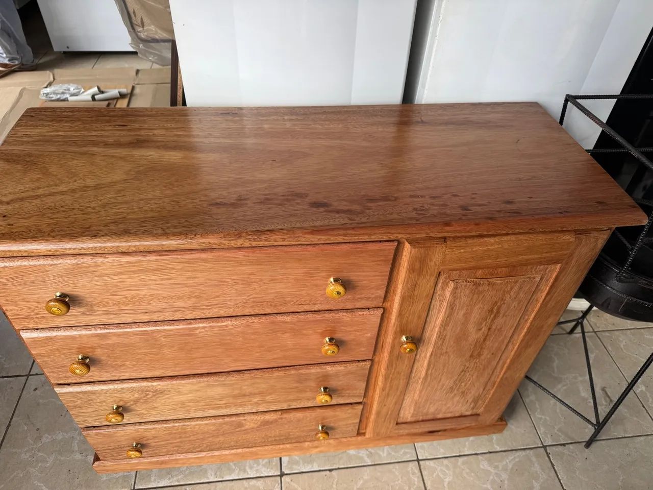 Cômoda de madeira  - Foto 4