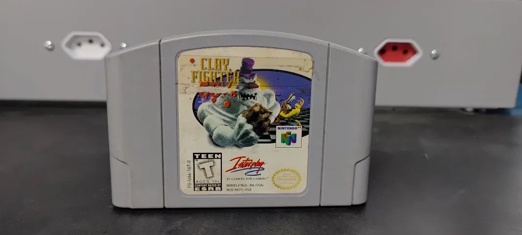cartucho nintendo 64 Clay Fighter