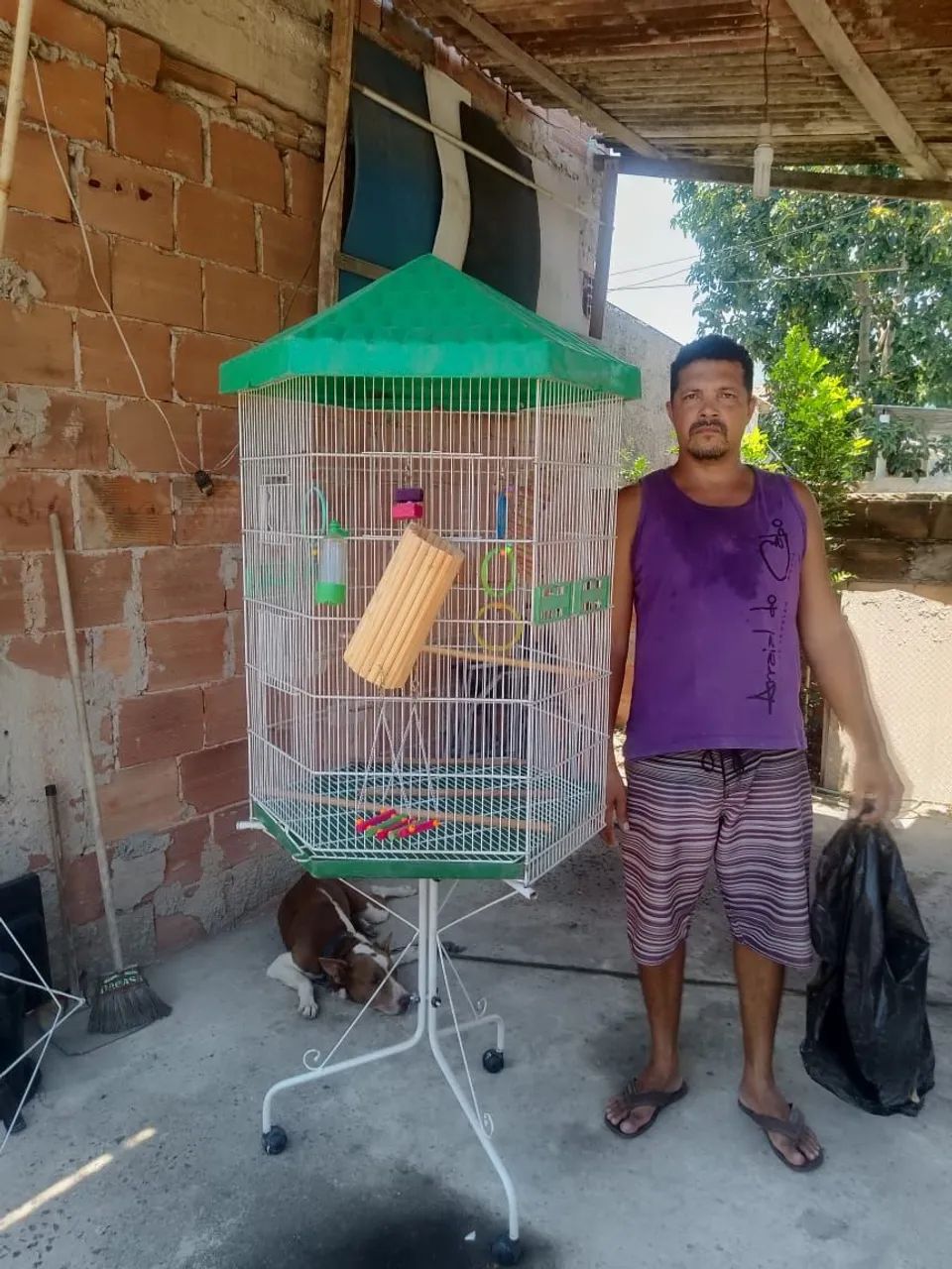 Vendo gaiola , viveiro e gaiola para coelho.  - Foto 2