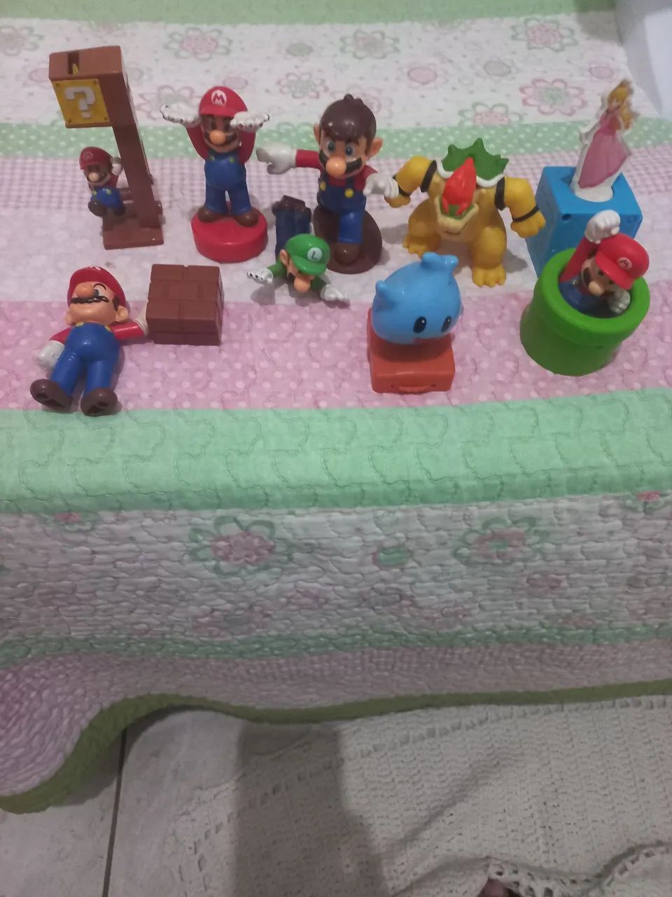 Brinquedos do Super Mario Bros - Coleção Completa - Foto 2