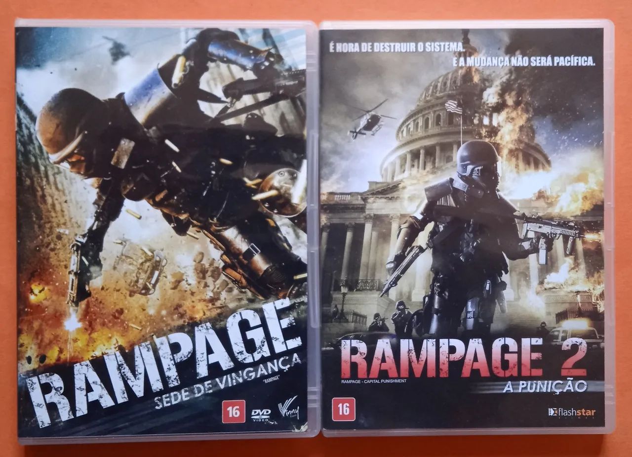 Dvd Rampage 1 e 2 