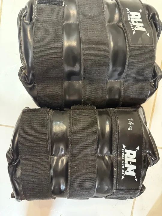 Par de Caneleiras RLM 14kg  , em estado de nova , quase sem uso !  - Foto 2