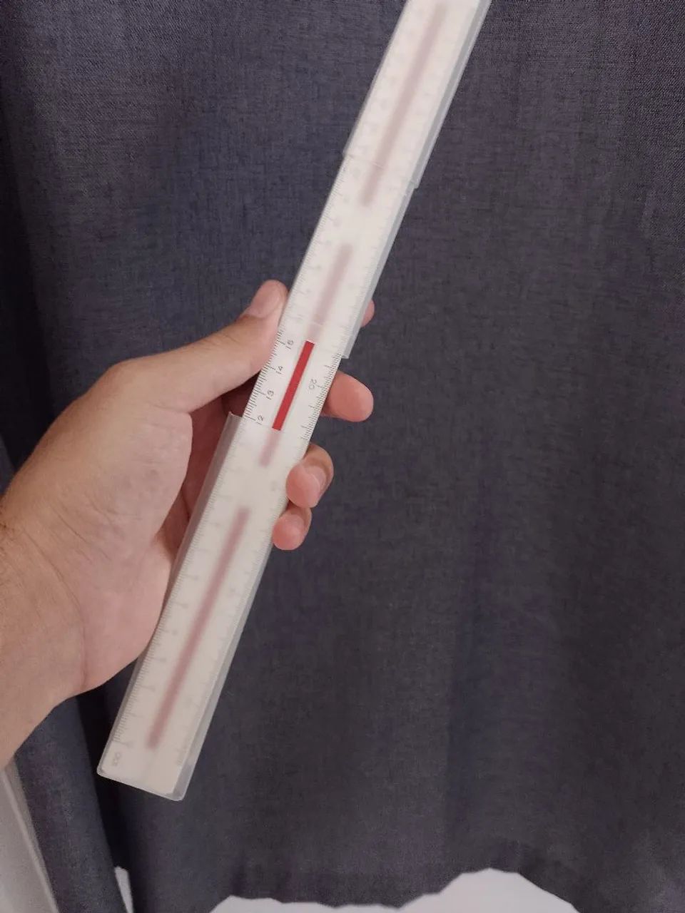 Escalímetro triangular 30cm - Foto 2