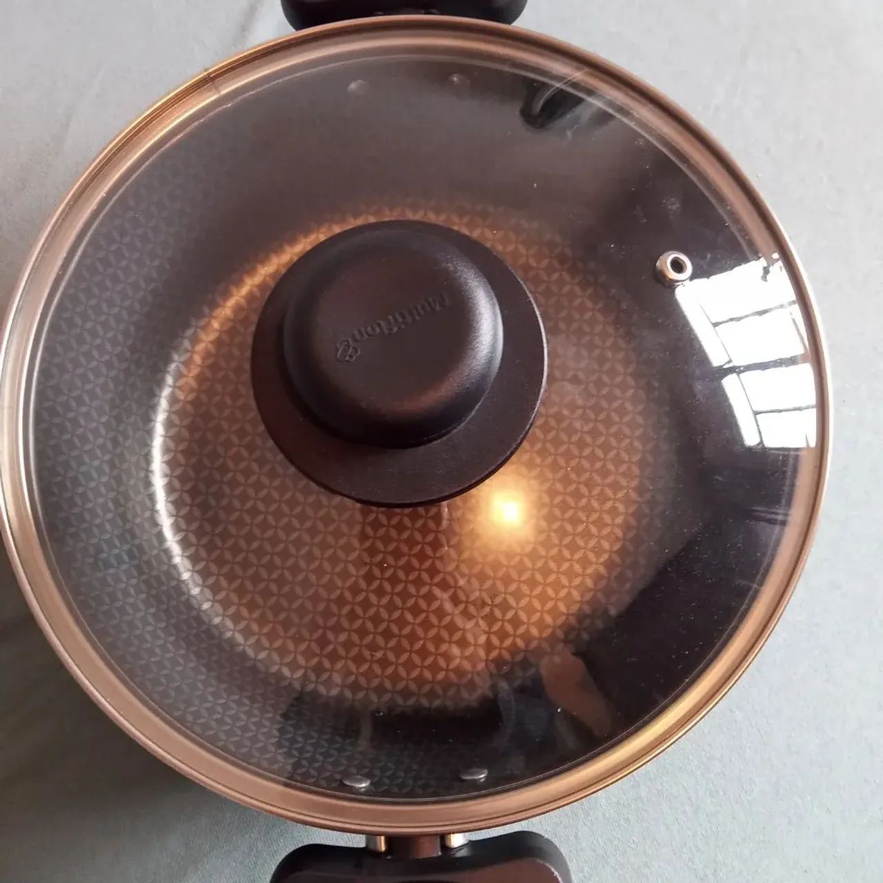 Panela Multiflon com Tampa de Vidro - Foto 2