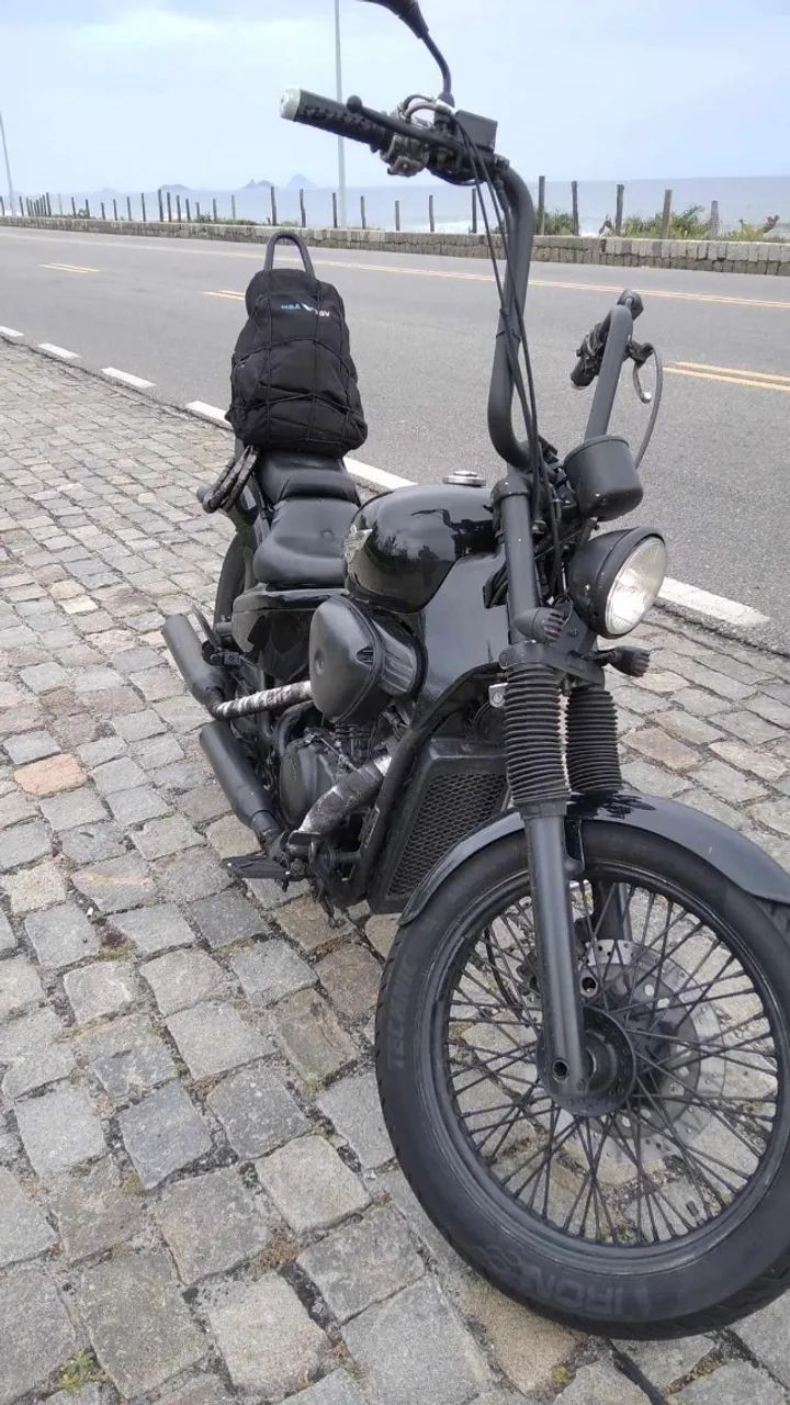 SHADOW 600 2003 - CUSTOMIZADA E IMPECÁVEL ABAIXO DA FIPE! - Foto 5