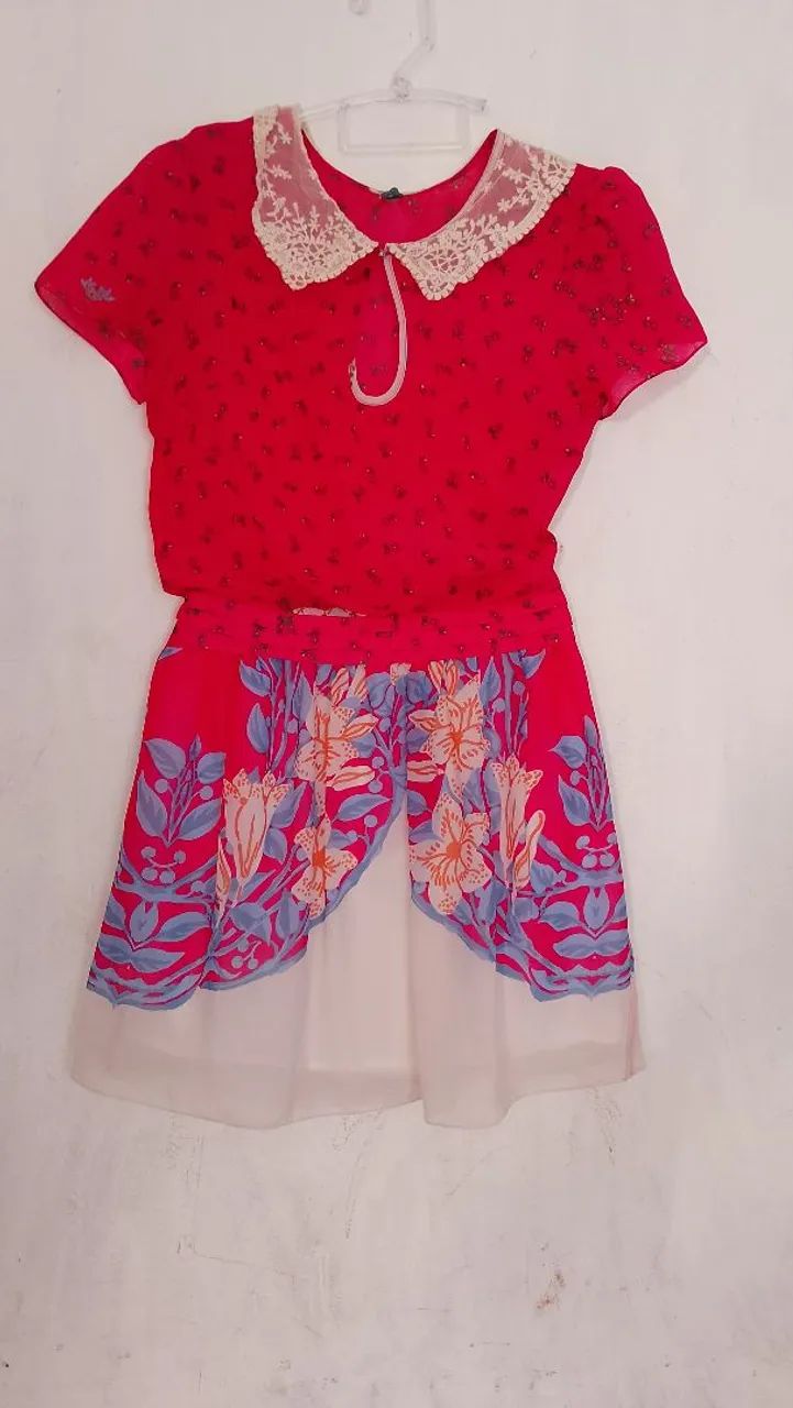 Vestido Floral Farm desapego P