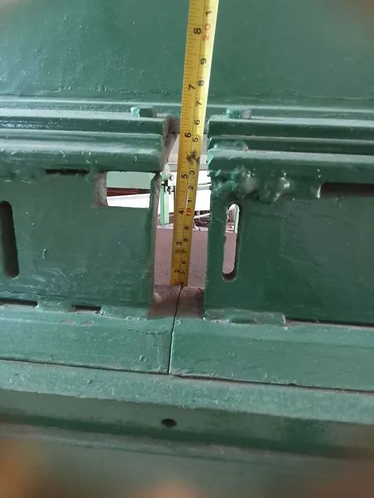 Dobradeira Manual 2 metros dentada Viradeira  - Foto 4