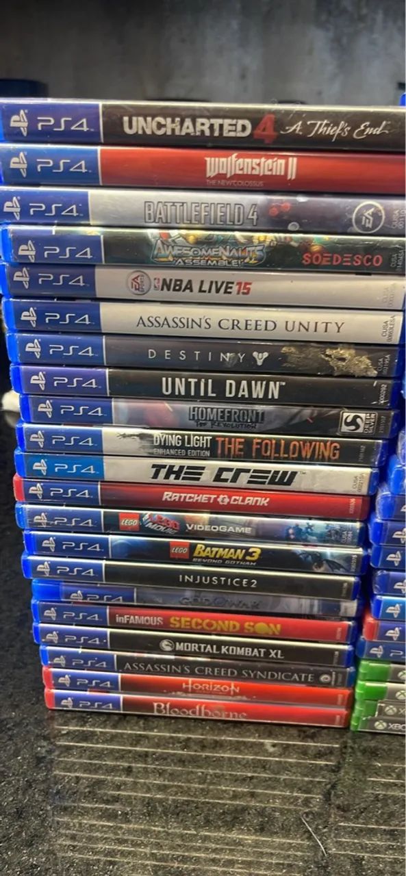 Coleção de Jogos PS4 - troco por jogos 360e play 2  - Foto 3