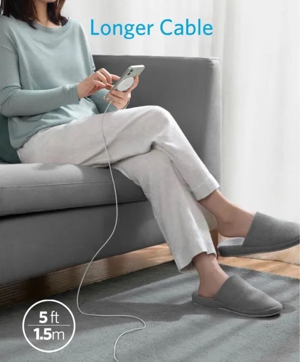 Cabo USB-C para Carregamento Rápido - Foto 4