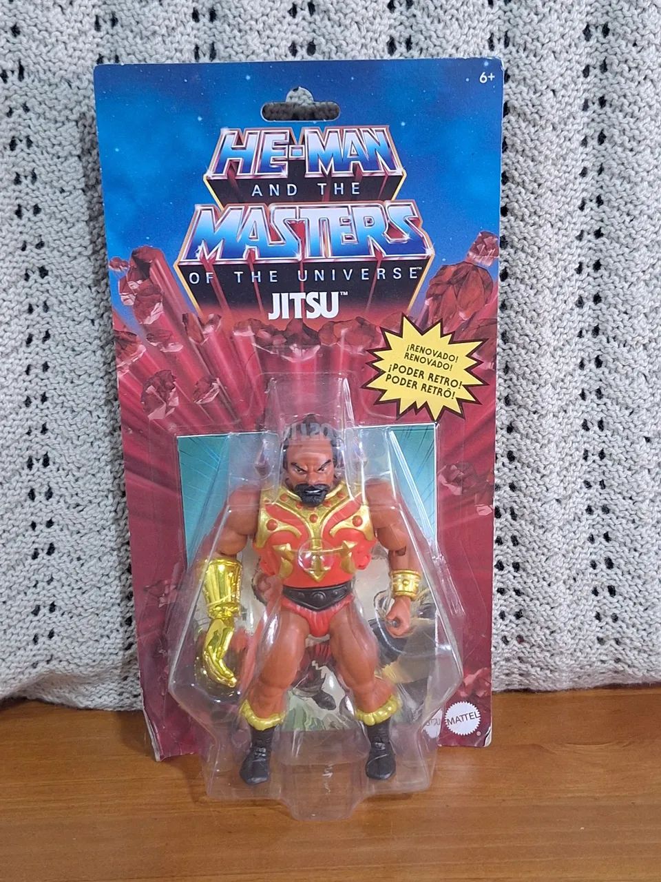 Boneco He-Man e os Masters do Universo Jitsu Figura de Ação 