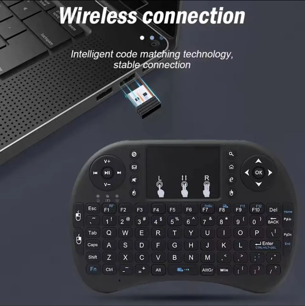 Mini teclado sem fio - Foto 3