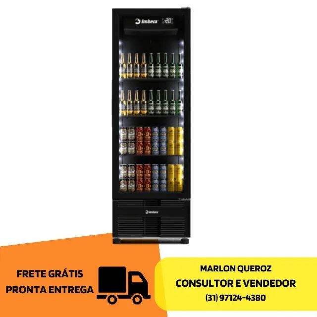 Cervejeira Imbera Porta de Vidro 560L