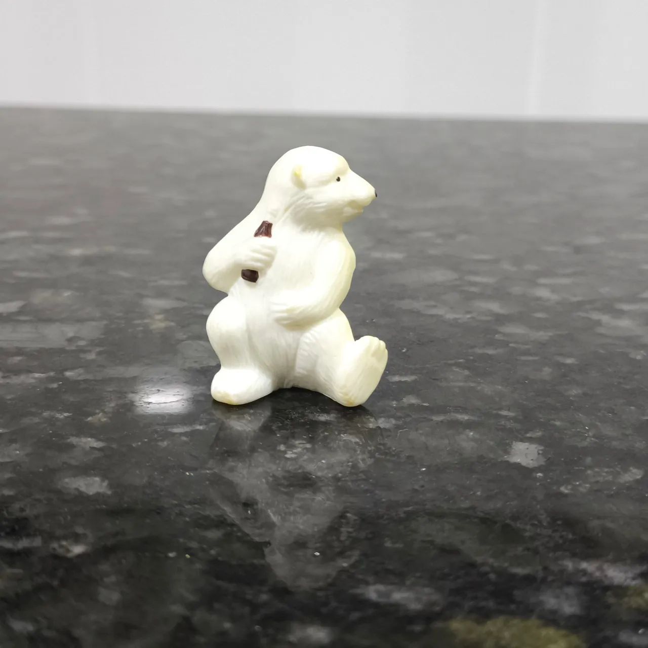Miniatura de um urso polar da Coca-Cola