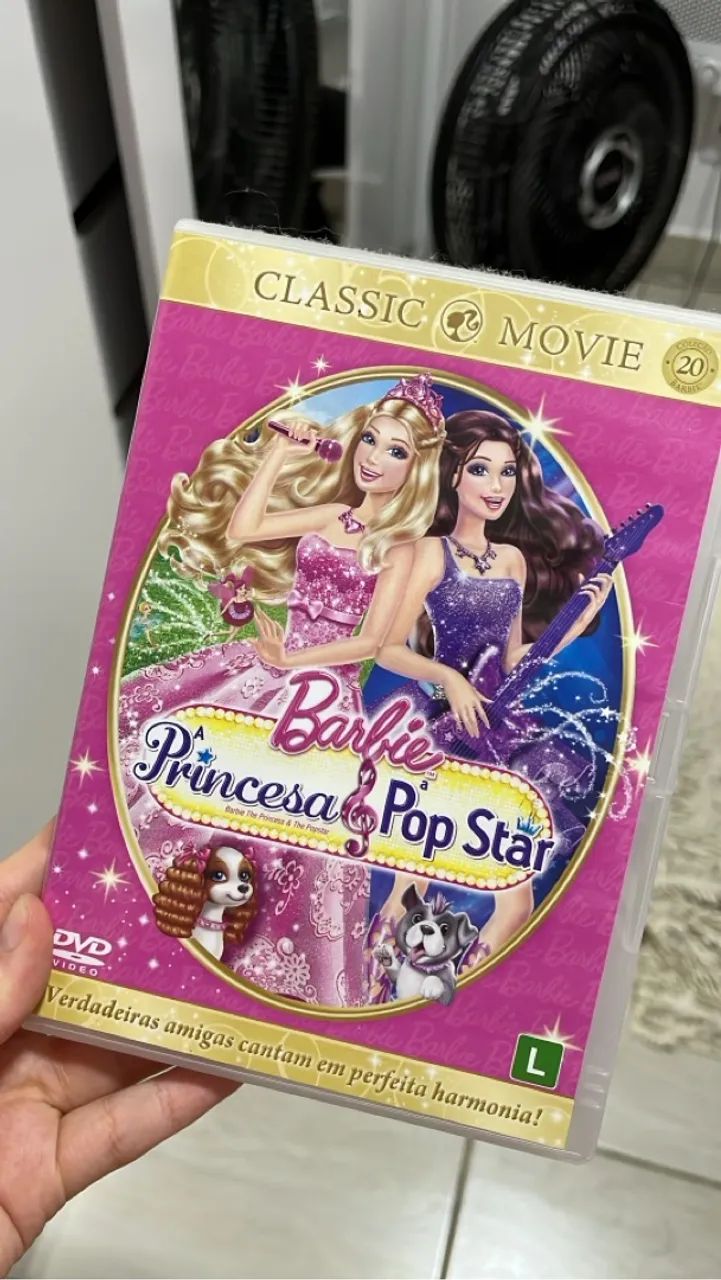 DVD Barbie A Princesa e a Pop Star 