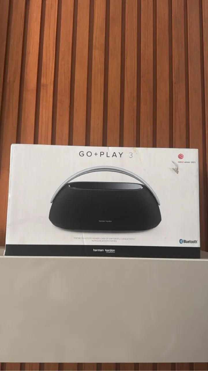 Caixa de Som Harman Kardon GO+PLAY 3, Bluetooth, USB, 160W RMS, Preto