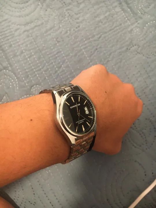 Relógio Masculino Kingnuos - Novo - Foto 3