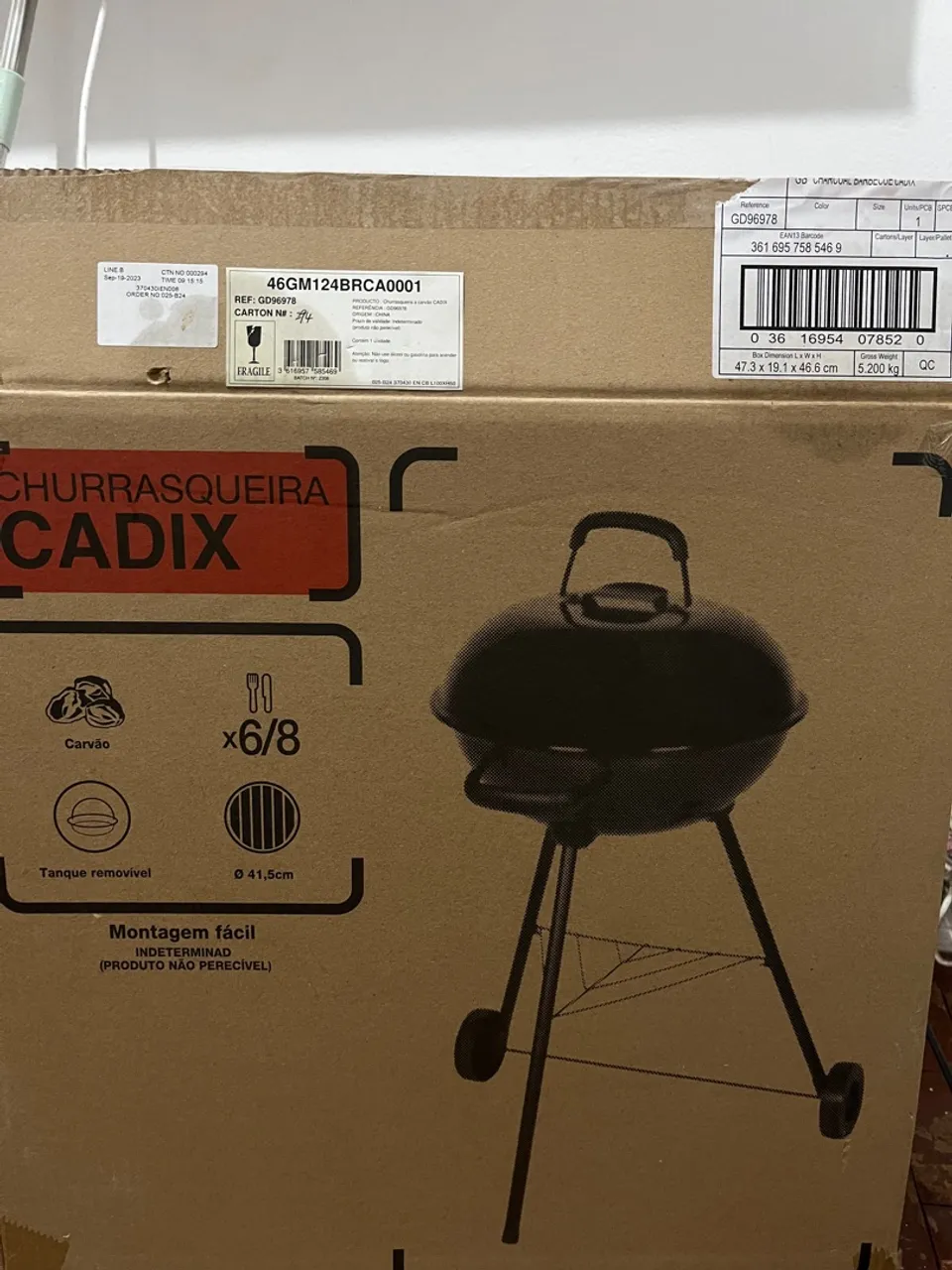 Churrasqueira Cadix - Ideal para seu churrasco!