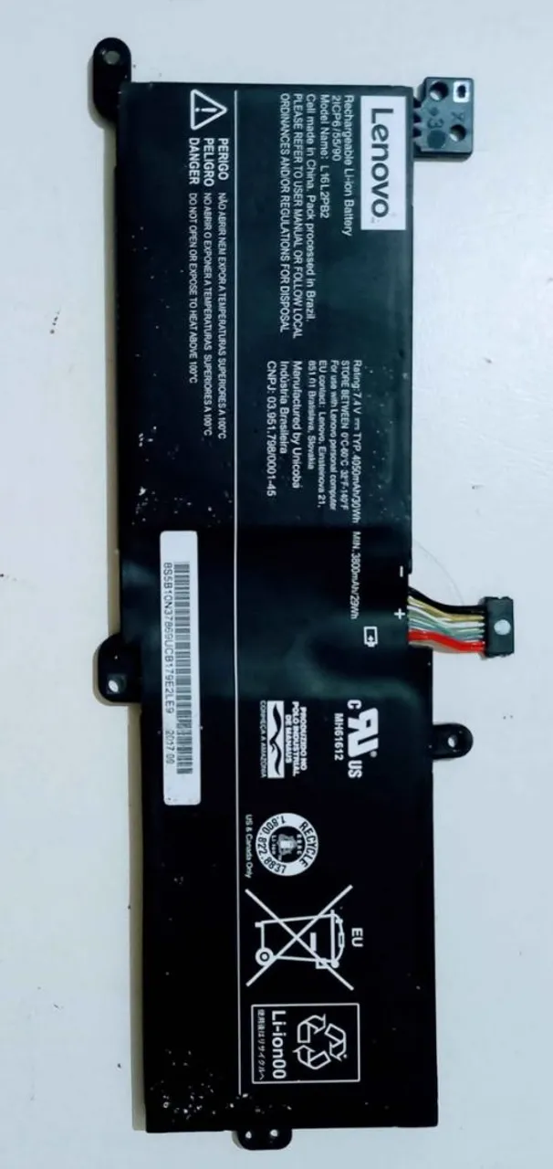 Bateria Lenovo Original para Notebook