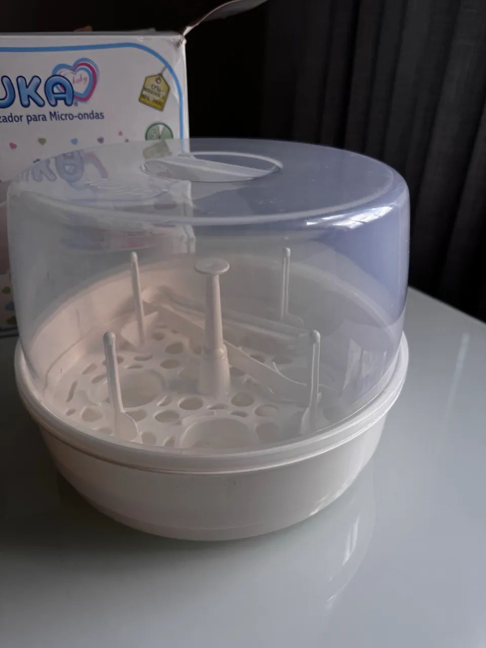 Esterilizador mamadeira para microondas  - Foto 5