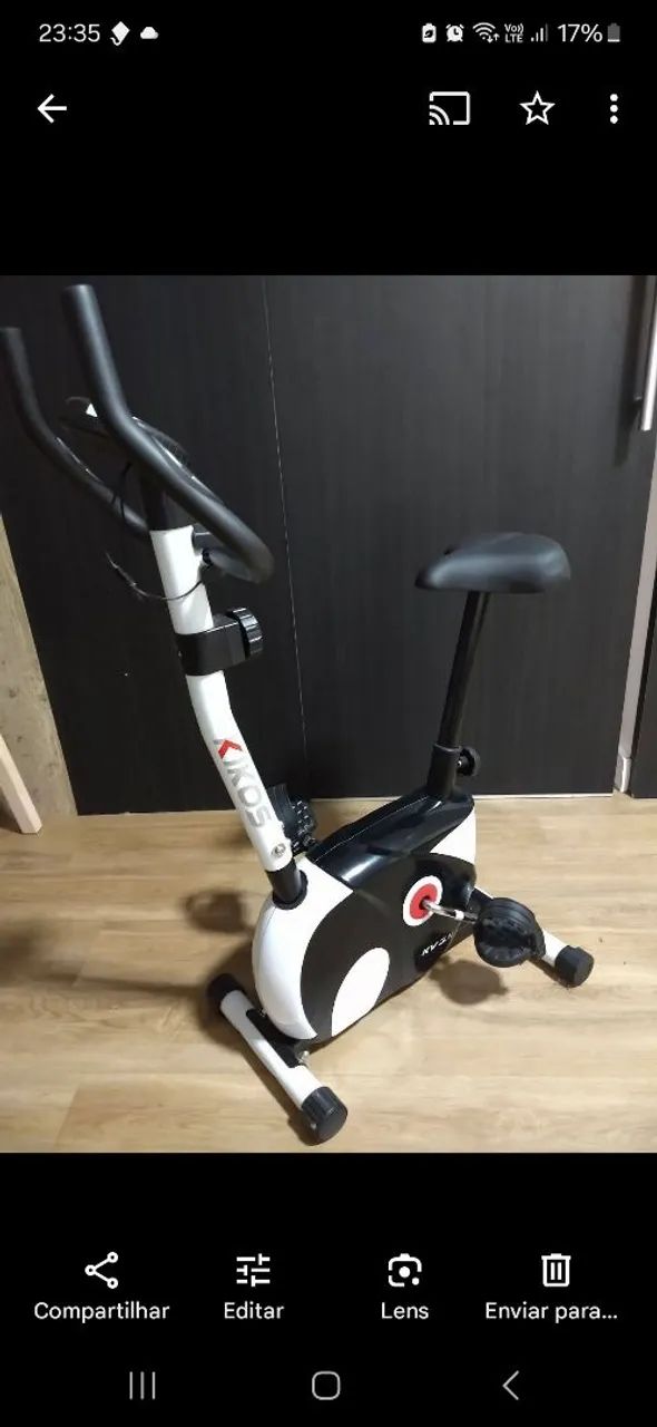 Bicicleta Ergométrica KV3.11 Magnética Kikos - Foto 2