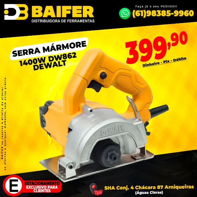 Serra Mármore 1400w Dw862 Dewalt