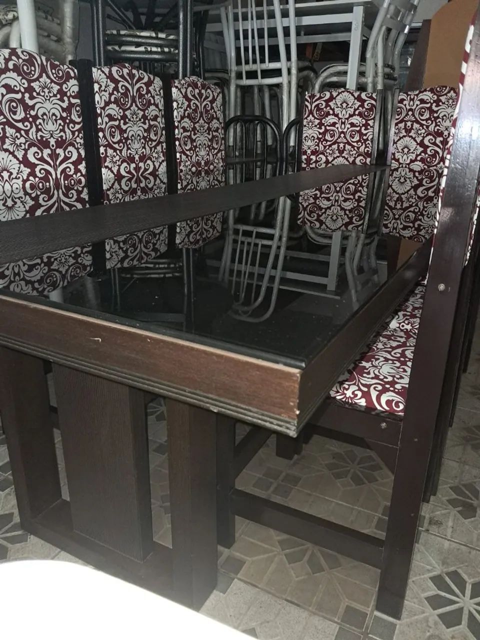 CONJ. DE MESA C/ 8 CADEIRAS, LEIAM: - Foto 4