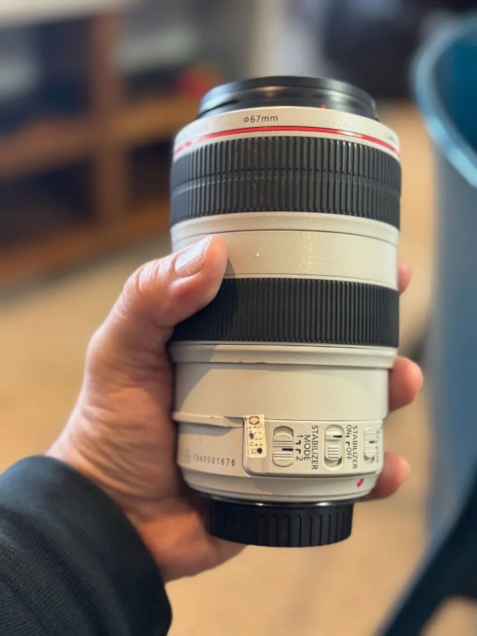 Lente Canon EF 70-300mm F/4-5.6L IS USM - Foto 3