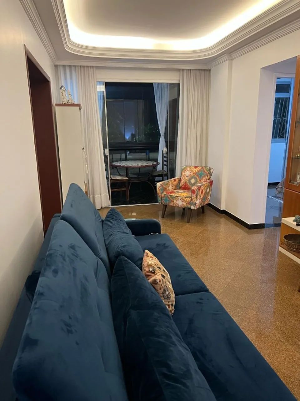 Alugo MOBILIADO Frente mar, P. Costa, 2 Quartos + sala de jantar!