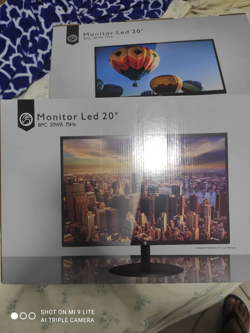 Monitor LED 20'' BPC 20WR 75Hz