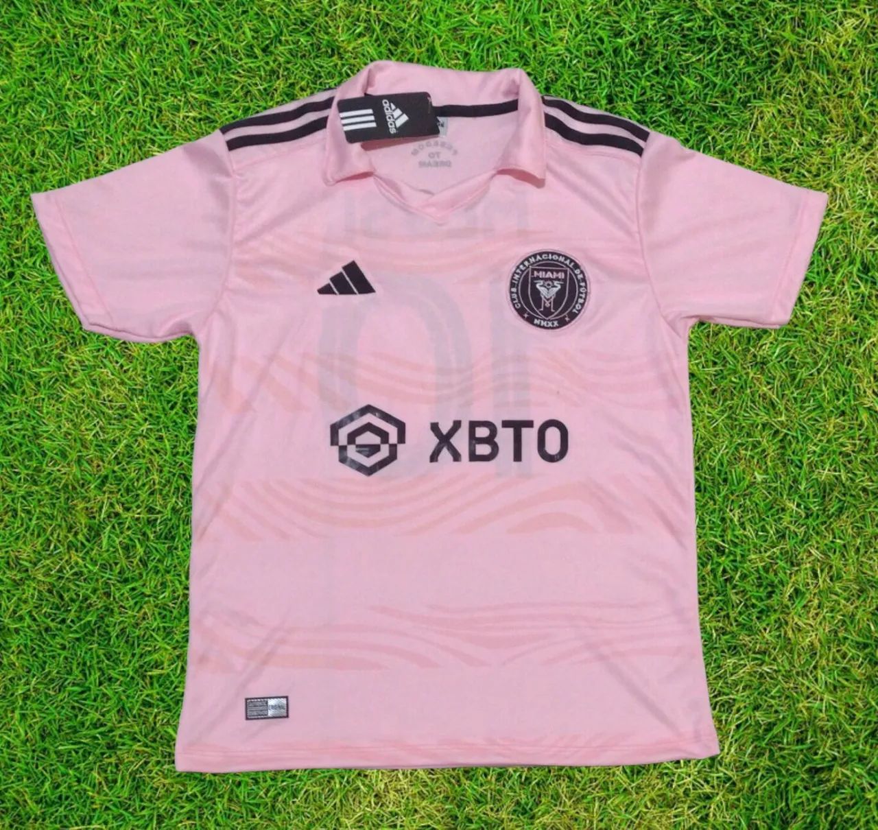 Camisa Inter Miami Messi Adidas rosa - Foto 5