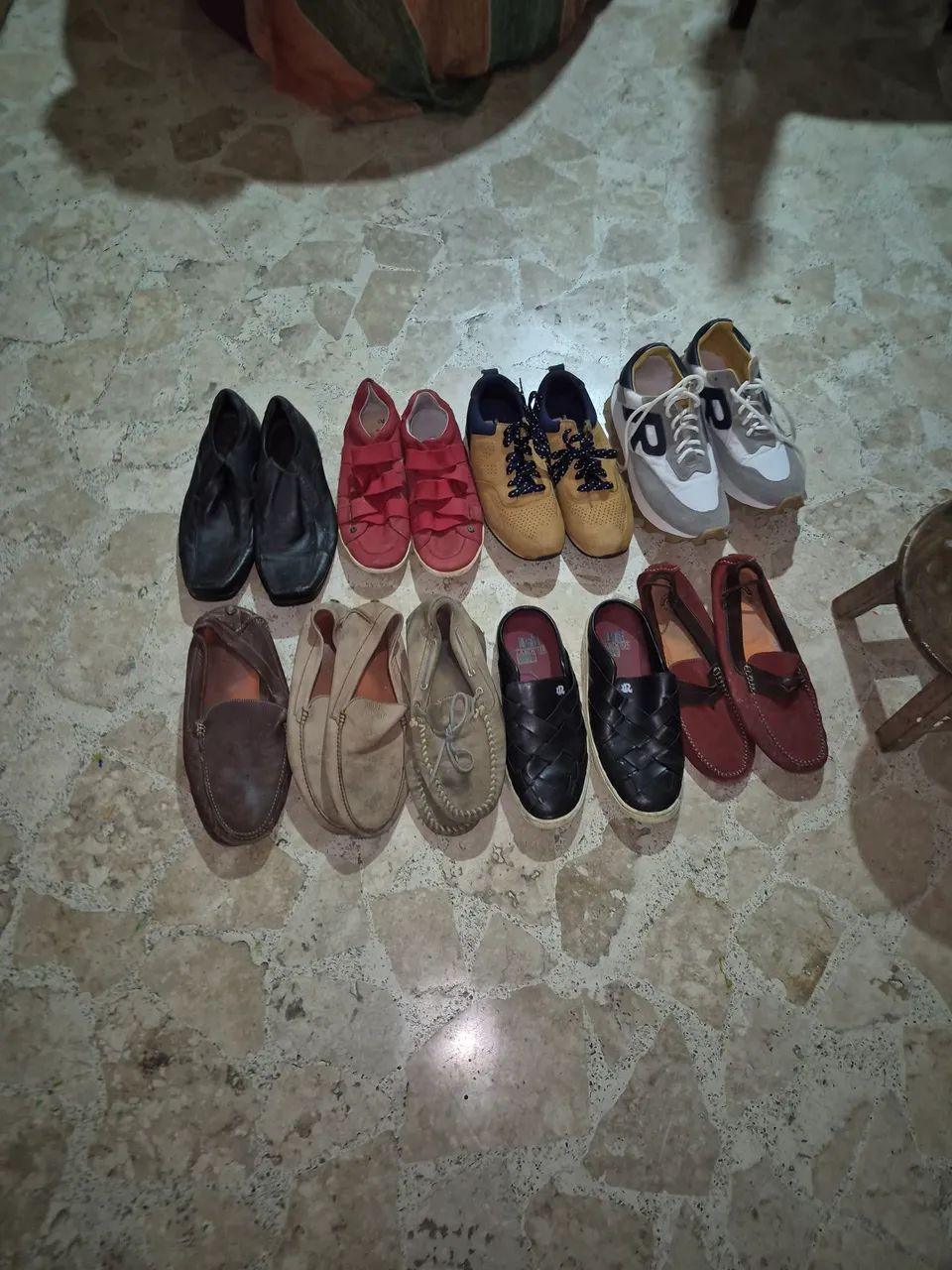 Sapatos usados 