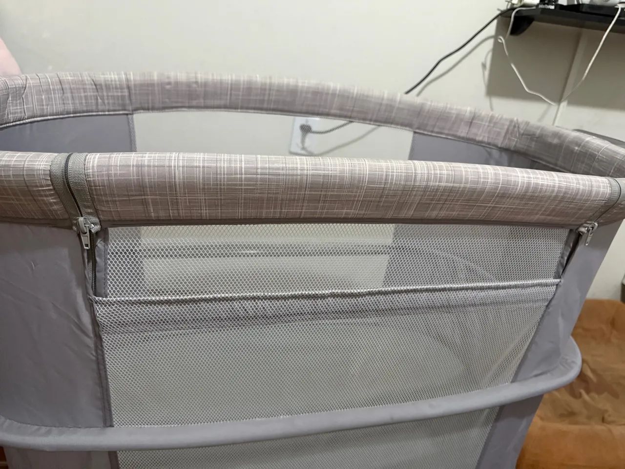 BERÇO BLUETOOTH CINZA RISCADO MASTELA - Foto 4